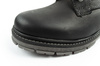 Wrangler Allan Mid Herren Chelsea Boots, elegante Lederstiefelette, Schwarz
