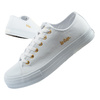 Lee Cooper Damen-Sneaker, modisches Weiß, bequem
