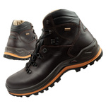Grisport Marrone Wasserdichte Leder-Wanderstiefel für Herren