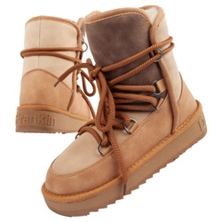 D.Franklin Damen-Winterschuhe [DFSH370013-SAND], braun.