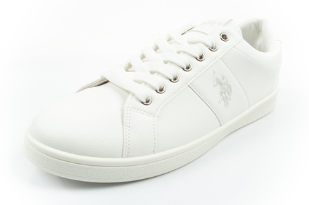 U.S. Polo Assn. Herren-Sneaker, modisch, weiß, bequem