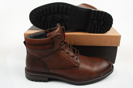 Wrangler Herrenschuhe George Brown Stiefelette mit Reißverschluss