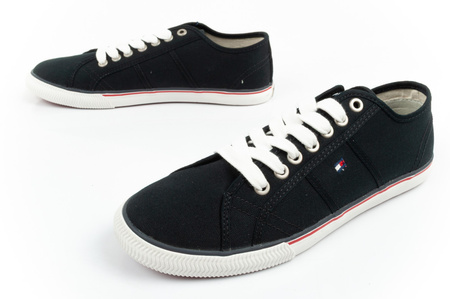 Tommy Hilfiger Herren Sportschuhe Sneakers modisch bequem schwarz [FM56816983]
