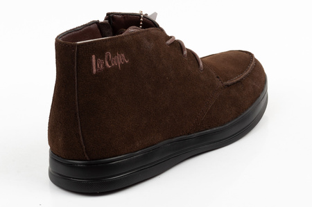 Elegante Herren-Ankle-Boots aus braunem Wildleder von Lee Cooper