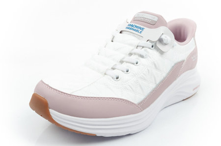 Skechers Damen Contour Foam Slip-Ins, Weiß – Bequeme Sneaker