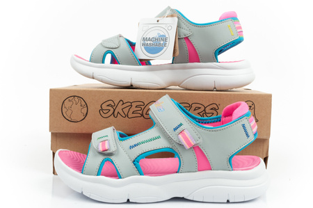 Skechers Kindersandalen [302984L/SLPK], grau.