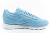 Reebok Classic Damen-Sportschuhe, blaue Sneaker, modisches Leder