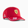 Puma Ferrari Replica Leclerc Cap in Rot für Ferrari-Fans
