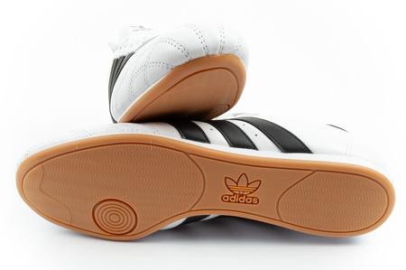 Modische Damen-Sportschuhe Adidas Taekwondo Lace aus Leder – Weiß