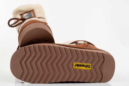 D.Franklin Damen-Winterschuhe [DFSH370005-CAME], braun.