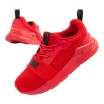 Puma Wired Run [374217 05] Kinder Sportschuhe, rot.