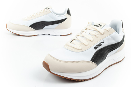 Puma R78 Lightwind Herren-Sneaker, bequem und modisch, Beige/Weiß