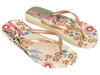 Ipanema Verao Tropical Damen Flip-Flops [27197 BB268], beige.