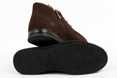 Elegante Herren-Ankle-Boots aus braunem Wildleder von Lee Cooper