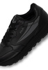 Fila Hypert Damen-Sneaker – modisch, bequem, leicht, schwarz
