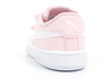 Puma Smash v2 Kindersportschuhe [365183 49], Rosa und Weiß.