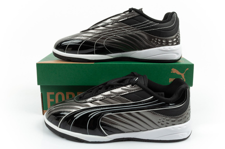 Puma V-S2 Goalgetter Kinder-Sneaker, Modisches Silber