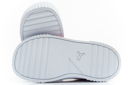 Puma Carina L Sportschuhe Sneakers Kinder weiß bequem leicht