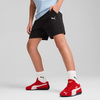 Puma BMW MMS Jungen-Sweatshorts aus schwarzer Baumwolle