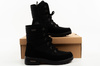 Progress Damen-Winterstiefel, Schwarz, Gefüttert, Lammfellfutter