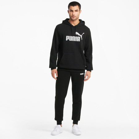 Puma Herren ESS Big Logo Kängurutasche, Schwarz