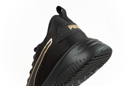Puma Flyer Flex Sport-Schuhe Sneakers Damen leicht bequem schwarz