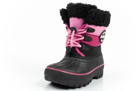 Lee Cooper Kinder-Schneestiefel [LCJ-24-44-2855], Pink und Schwarz.