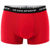 Le Coq Sportif Boxershorts Unterhosen Herren 3er-Pack rot grau marineblau