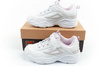 Fila Skye V Kinder-Sportschuhe mit Klettverschluss für Mädchen, Weiß