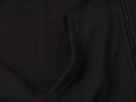 Puma Ess Herren-Sport-Sweatshirt mit Reißverschluss [679633 01], schwarz.