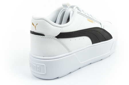 Puma Damen-Sportschuhe Karmen Rebelle Plateau, weißes Leder, modisch