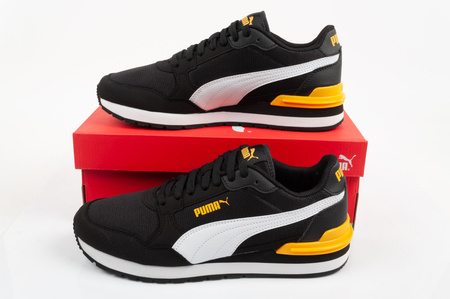 Puma ST Runner v4 Mesh Sneaker, schwarz für Kinder