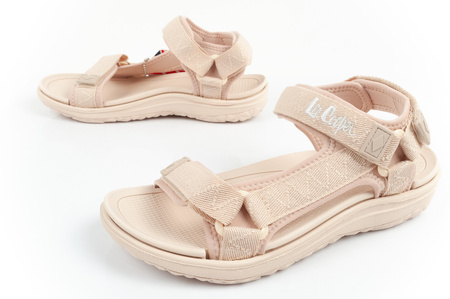 Lee Cooper Damen Klettsandalen Sommer Beige [LCW-25-34-3560L]