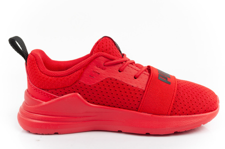 Puma Wired Run [374217 05] Kinder Sportschuhe, rot.