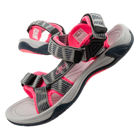 CMP Hamal Damen-Sandalen mit Klettverschluss und Trekkingsohle