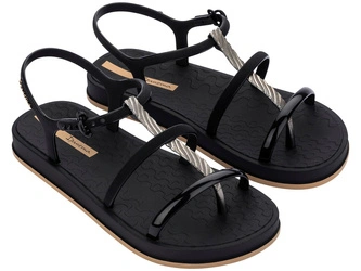 Ipanema Drip Intense Sandale FE Damensandalen, modisch, schwarz
