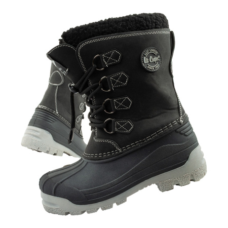 Lee Cooper Winterstiefel für Jungen, Schwarz