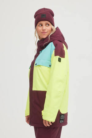 O'Neill Damen Winterjacke [1500015-43019] Snowboard Ski 20K, mehrfarbig.