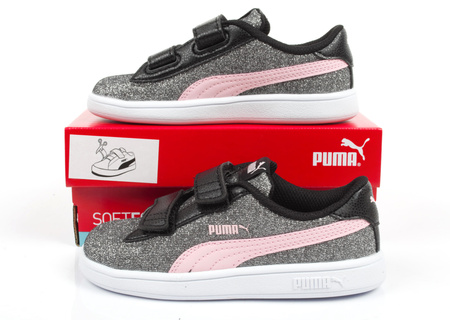 Puma Smash v2 Kindersportschuhe [367380 30], grau.
