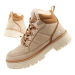 O'Neill Damen Winter-Wanderstiefel, gefütterte Stiefeletten, modisches Beige-Braun