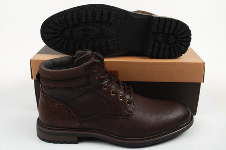 Wrangler Herrenschuhe George Brown Stiefelette mit Reißverschluss