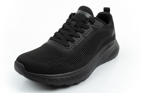 Skechers Bobs Squad Chaos Herren-Sneaker, leicht, schwarz