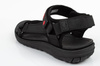 Lee Cooper Damensandalen [LCW-24-34-2615L], schwarz.