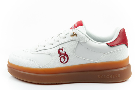Skechers Courtside-Cali Dudez Herren-Sneaker in Weiß mit Snoop-Dogg-Design
