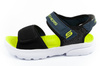 Skechers Kindersandalen [406512L/BKLM], schwarz.