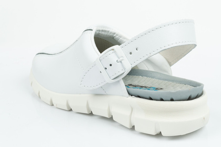 Clogs Flip-Flops medizinische Schuhe Abeba Leder [57310]