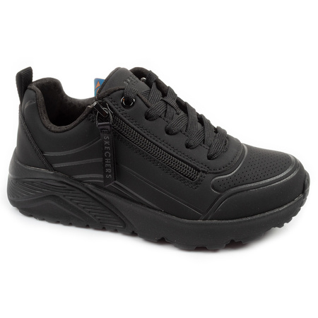 Skechers Uno Lite Kinder-Sneaker, Schwarz