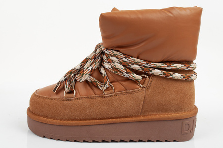 D.Franklin Damen-Winterschuhe [DFSH375003-TAN], braun.