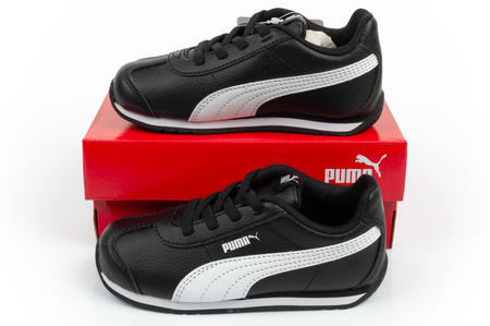 Puma Turin 3 Kindersportschuhe [384432 04] Schwarz, Weiß.