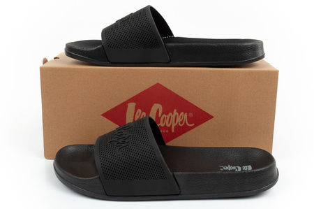 Lee Cooper Herren Sport-Hausschuhe [LCW-25-07-3527M], Schwarz.